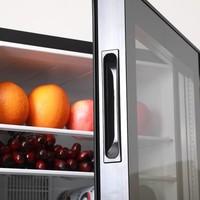 Mini-réfrigérateur compact d'hôtel d'occasion de 30 litres avec porte vitrée et contrôle thermostatique - Congélateur à compresseur