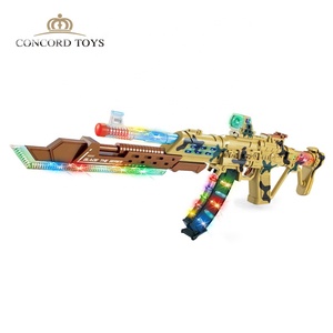 Hot Bán Cậu Bé Đồ Chơi Súng Đồ Chơi Vũ Khí Quân Đội Trò Chơi Bắn Súng Mô Phỏng Âm Thanh Và Ánh Sáng Hộp Thuốc Vẽ Đóng Gói Giá Rẻ Trẻ Em Điện Tử Súng - Product Image 2