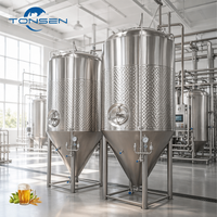 Machine de Fermentation de Bière en Acier Inoxydable de 2000L en provenance du Shandong