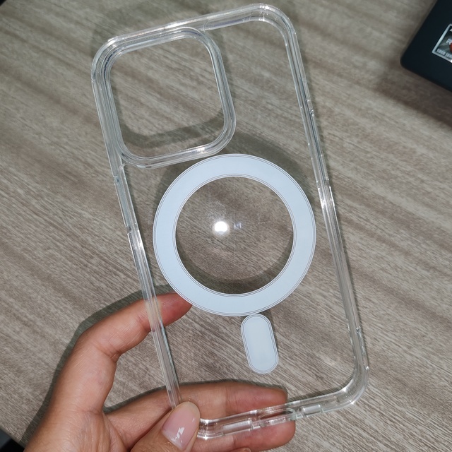 Wholesale Factory Price Slim Custom Logo TPU+PC Waterproof Clear Magnetic Electroplate Shockproof Case for iPhone 12 13 Pro 14