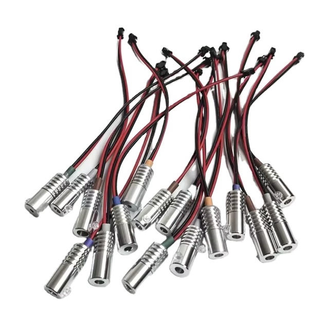 New DC 12V 1.5W Mini LED Light Illuminator IP68 Rating 6000K Daylight 1-3 Coverage for 3/5/6/8/10mm Side Fiber Optical