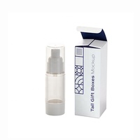 Bouteille Airless Rechargeable en Gros 15ml 30ml 40ml 50ml – Contenant Vide en Plastique Sous Vide pour Crème Contour des Yeux et Crème Visage avec Pompe