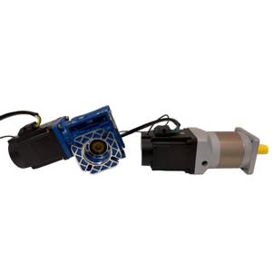 86DMW40-2430B 400W fren fonksiyonlu fırçasız dc motor, sonsuz dişli şanzıman RV40 / planet dişli şanzıman PLF90 dişli oranı 12:1~70:1 - Product Image 1