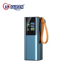 Batería Portátil de Alta Capacidad, Carga Rápida, Cargador Portátil con Pantalla LED, Banco de Energía Móvil Personalizado de 20000 mAh - Product Image 1