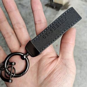 Personalized Metal Custom Brand logo Blank Luxury Pu <b>Leather</b> Car Keychain/car <b>Leather</b> <b>Key</b> <b>Chain</b> - Product Image 5