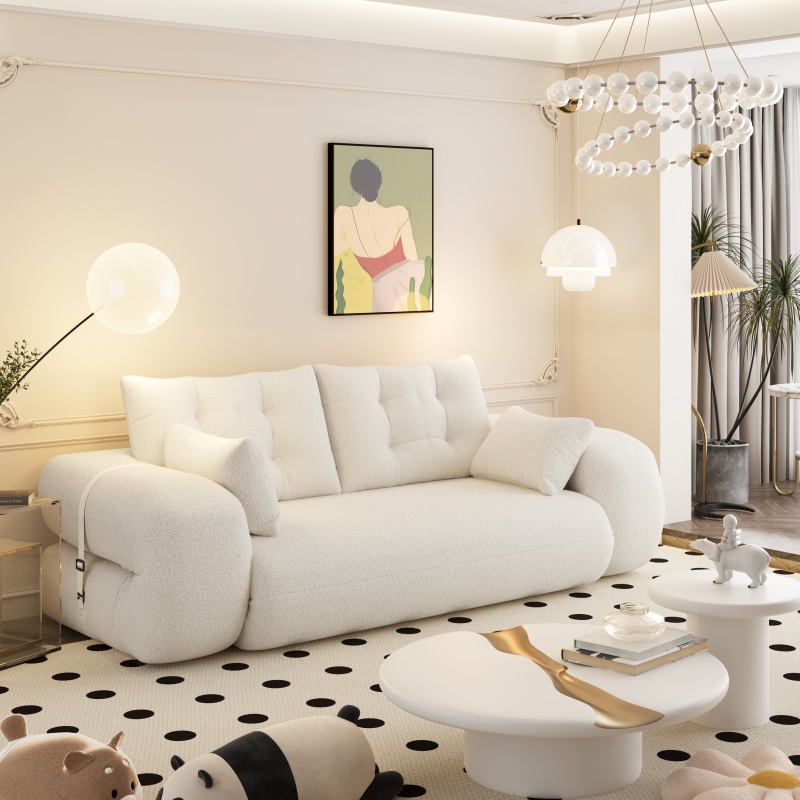 Beige/White