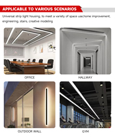 Profilé d'Extrusion Aluminium Flexible Personnalisé CNC pour Bande LED, Canal Lumineux LED Pliable pour Barre Lumineuse LED