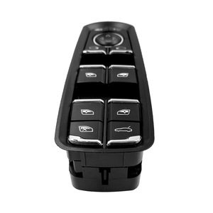<b>Window</b> Lift Switch For Porsche Cayenne Driver Side Black ABS Control <b>Panel</b> - Product Image 4
