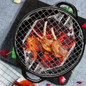 SEB Compatible avec les grills <span class=keywords><strong>Weber</strong></span>, paniers à charbon de bois profilés robustes (2 pièces), support durable pour charbon de bois pour la cuisson en extérieur - Product Image 1