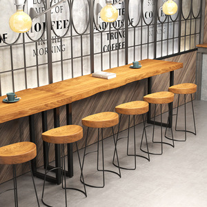 Hot Sale <strong>High</strong> Top Desk Metal Iron <strong>Bar</strong> <strong>Table</strong> <strong>and</strong> <strong>Chair</strong> - Product Image 2
