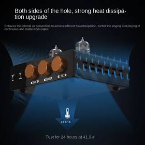 Amplificateur à cartouche MM de préampli Phono à tube sous vide pour <span class=keywords><strong>platine</strong></span> audiophile et système HiFi Vinyl - Product Image 2