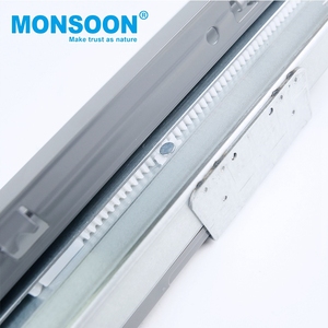 Màu Xám thép không gỉ sắt ngăn kéo trượt nhà bếp Kim Loại tủ mềm đóng Ngăn kéo trượt hướng <span class=keywords><strong>d</strong></span>ẫn hộp kim loại Ngăn kéo trượt cho bảng - Product Image 4