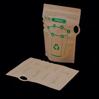 Grn Livgo Mini toilettes d'urgence pour voiture, sacs à urine jetables pour situations d'urgence en cas de blocage de la circulation, en papier kraft compostable, couleur personnalisée