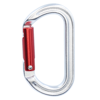 Mousqueton d'escalade en aluminium 8kN, léger, accessoires pour hamac professionnel, camping, équipement de sécurité extérieur, clip