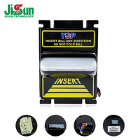 Lector de Códigos QR/RFID TOP TP70 y Aceptador de Billetes para Máquinas de Arcade y Expendedoras, Personalizable con Soporte Multilingüe