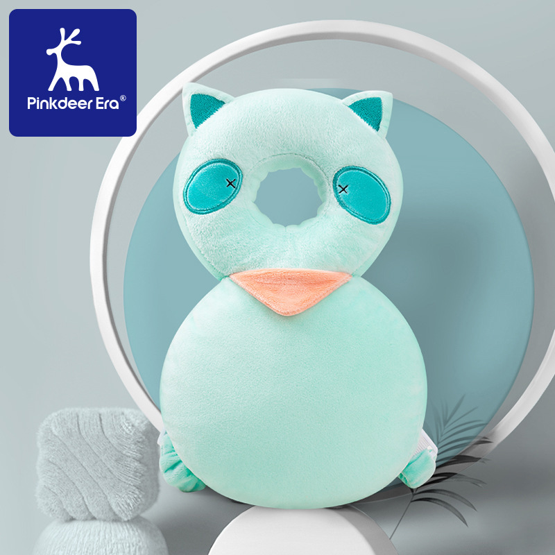 Appui-tête-raton laveur en peluche