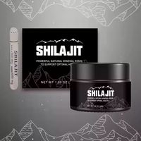 Extrait de Shilajit Pur Naturel en Gros OEM, Résine Liquide de l'Himalaya pour Adultes, 600mg, 50g par Bouteille, Améliore la Mémoire