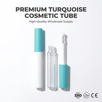 Tube de mascara en plastique ABS durable, couleur personnalisée, emballage en gros, 4,5 ml, agent d'usine