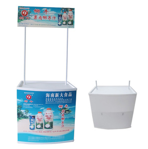 Mesa Portátil Moderna de PVC con Fácil Montaje para Stand de Publicidad y Promoción - Product Image 5
