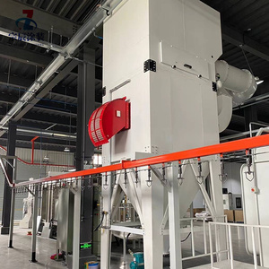 Nouvelle ligne de production de revêtement en poudre contrôlée par PLC, la plus vendue, pour armes à feu, cabines, fours, acier et métal - Product Image 1