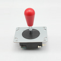 Joystick d'arcade multicolore rose de haute qualité Zippyy pour Machine de grue Balltop Long arbre forme ovale qualité HS poupée Machine