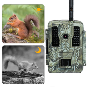 Wifi Caméra de piste de la faune Vision nocturne Caméra piège pour animaux 4K IR Caméra de chasse avec objectif grand angle IP67 étanche - Product Image 3