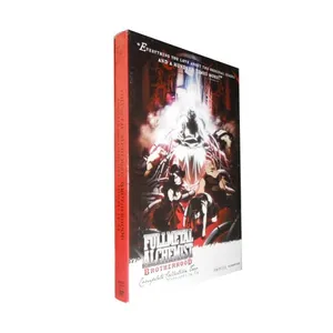 Fullmetal Alchemist Brotherhood Episodes 1-64 10dvd discs anime dvd factory supply free shipping to eBay Ama/zon region 1 dvd