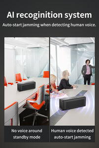 Pengacak Sinyal Telepon, Penghambat Penyadapan, <span class=keywords><strong>Anti</strong></span> Rekaman, Kotak Mini dengan Baterai Terpasang untuk Speaker, Bahan Plastik - Product Image 4