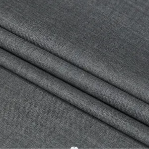 Worsted wool fabric 100W all season 280g Twill wool suitings fabric 280102