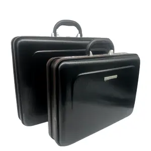Custom Wholesale Portable Computer Bags Luxury Business Men Office Work Tote Bags Laptop Abs Hard Attache Briefcases
