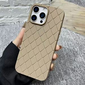 Baili nhà máy <span class=keywords><strong>2025</strong></span> Bán buôn giá rẻ Dệt Kim Cương Phong Cách Kinh Doanh Non-Slip màu TPU điện thoại di động bìa cho iPhone 8 XS Max 12 16 - Product Image 5