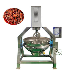 <span class=keywords><strong>Wok</strong></span> Planetario Eléctrico Automático con Agitador para Uso en Restaurantes, Olla de Cocción con Calentamiento Eléctrico para Fábricas de Aceite de Cocina, Máquina Mezcladora - Product Image 1