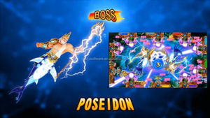 Venta caliente de alto beneficio 8 jugadores 55 pulgadas en línea Fish Game Software Ocean King 3 Plus Poseidon's Realm - Product Image 3