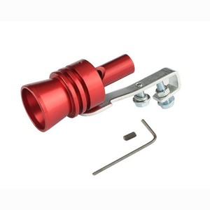 C0435 Simulateur Universel Sifflet D'échappement Turbo Sifflet Tuyau Son Silencieux Souffler Car Styling Tunning <span class=keywords><strong>Rouge</strong></span> S/M/L/XL - Product Image 3