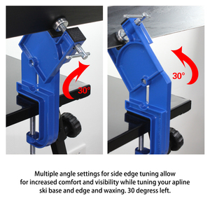 Étau de <span class=keywords><strong>Ski</strong></span> Alpine tout en métal, pour réglage et laçage, Angle et hauteur réglables, Durable et Stable - Product Image 3