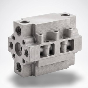 Impresión 3D SLM en Aluminio y Acero Inoxidable, Piezas Metálicas Personalizadas, Bloque de Válvulas Hidráulicas, Fabricante de Prototipos - Product Image 1