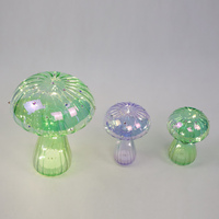 Décorations de pâques commerciales bon marché à piles led champignon lumière printemps pièce maîtresse de table