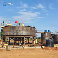 Ligne de production complète d'extraction d'or, usines de traitement CIL pour l'exploitation minière aurifère au Soudan