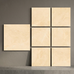 Azulejos de Porcelana Esmaltada Mate de Nogal Negro de 800x800 mm, Efecto Piedra Rústica Oscura para Pisos - Product Image 4