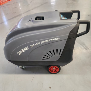 Nouvelle machine de nettoyage à haute pression à eau chaude 150 bars/2175 psi, chauffage à l'huile, pour atelier de lavage automobile, puissante et haute performance - Product Image 1