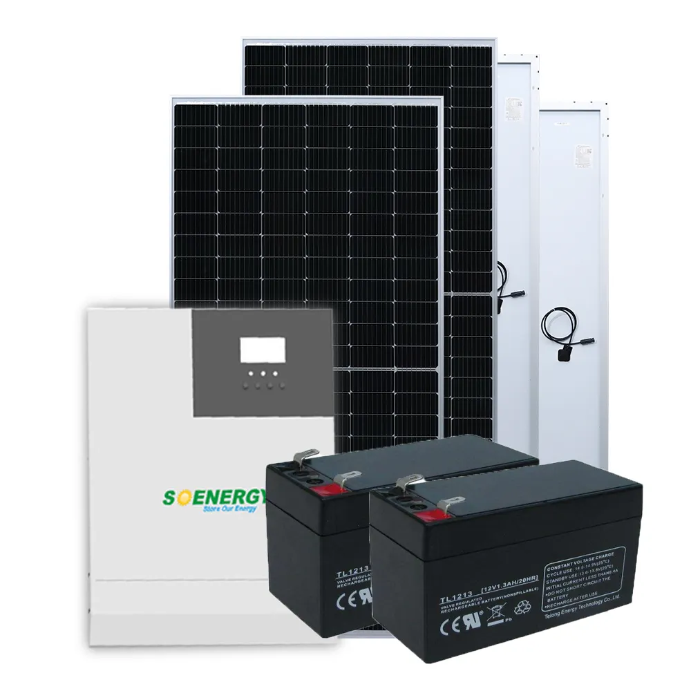 Paneles solares para el hogar, Kit de sistema de energía Solar de 10kw