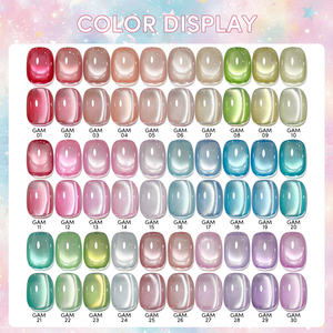 Set de Esmalte de Uñas Magnético Macaron Cat de 15ml, Marca Privada, Rosa Nude, Verde, Semipermanente, Barniz de Gel UV, Suministros para Uñas - Product Image 2