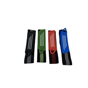 Cycling Leg <b>Straps</b> <b>Adjustable</b> Elastic Bike Pants Bands For Mountain Bicycle Riding Accessories Adult Men Black Red Blue Green - Product Image 5