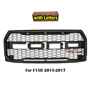 อัพเกรดกระจังหน้าสำหรับ Ford F150 ปี 2015 2016 2017 แบบ Raptr พร้อมตัวอักษร - Product Image 1