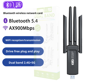 Receptor WiFi USB Inalámbrico <span class=keywords><strong>de</strong></span> Doble Banda <span class=keywords><strong>de</strong></span> Alta Velocidad USB 3.0 1300Mbps 2.4G 5Ghz con <span class=keywords><strong>Antena</strong></span> BT4.2 Adaptador Ethernet LAN WiFi <span class=keywords><strong>para</strong></span> <span class=keywords><strong>PC</strong></span> - Product Image 6