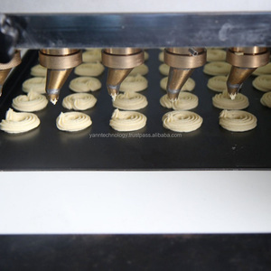 Biscuits de haute qualité feuilletée gaufrette faisant la machine petit eclair biscuit mini beurre biscuit pressage machine - Product Image 3