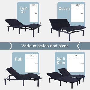 Base de Cama Ajustable TFC, Ayuda para la Movilidad para Personas Mayores, Embarazadas y Discapacitadas, Inclinación Suave Personalizada, Cama Inteligente Tamaño King para Hogar de Ancianos - Product Image 5