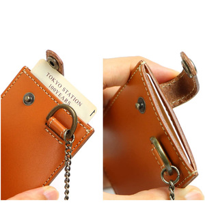 Leather <b>ID</b> card <b>holders</b>, access card <b>holders</b>, bank card pockets, exhibition access cards (logo printing available) - Product Image 2
