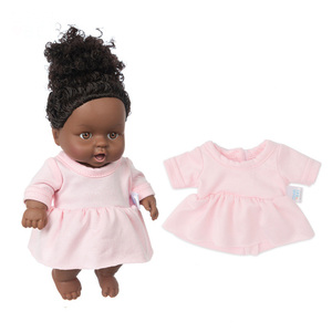 Muñeca Afroamericana Rizada Creativa 2026, Muñeca Reborn, Juguete Infantil, Muñeca Negra de Vinilo, Venta al por Mayor - Product Image 4