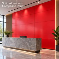 Panneau composite en aluminium blanc solide de 4 mm avec revêtement PE, ACP ACM, imperméable, résistant aux intempéries, pour revêtement mural extérieur